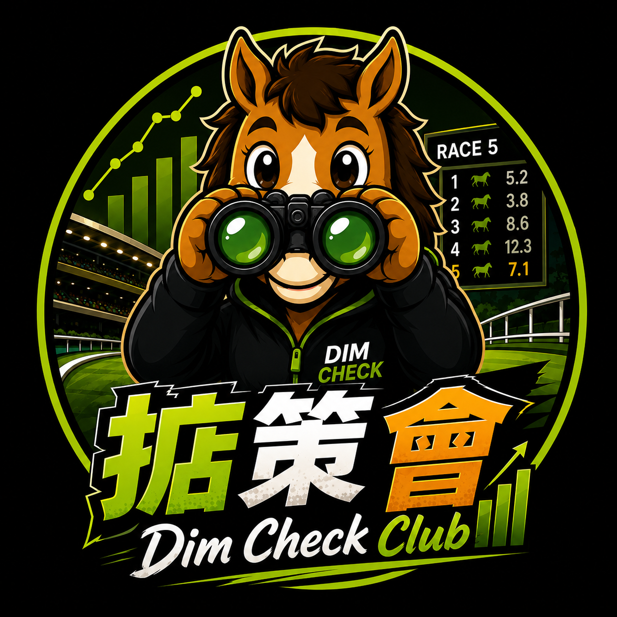 Dim Check Club 掂策會標誌